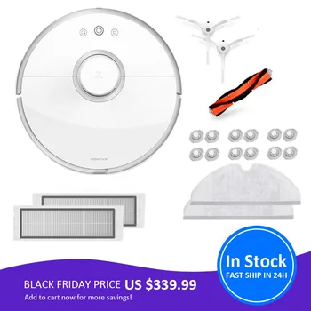 

Roborock S50 S55 Robot Vacuum Cleaner 2 for Home Automatic Sweeping Dust Sterilize Washing Mop Smart Planned WIFI