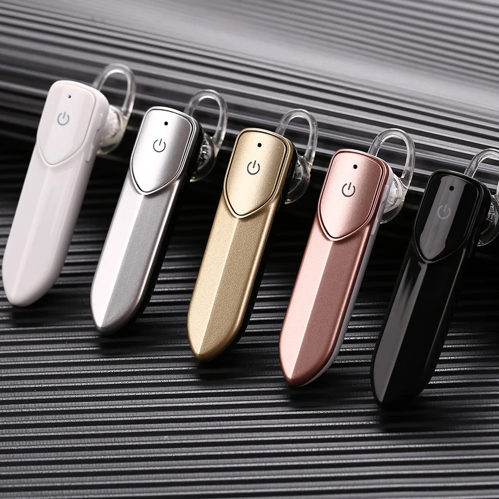 Wireless Bluetooth Headset Business Hands Free Long Standby V5.0 Earphones Waterproof Sport Earbuds With Microphone For Driving bluetooth headphones bluetooth headset wireless earbuds