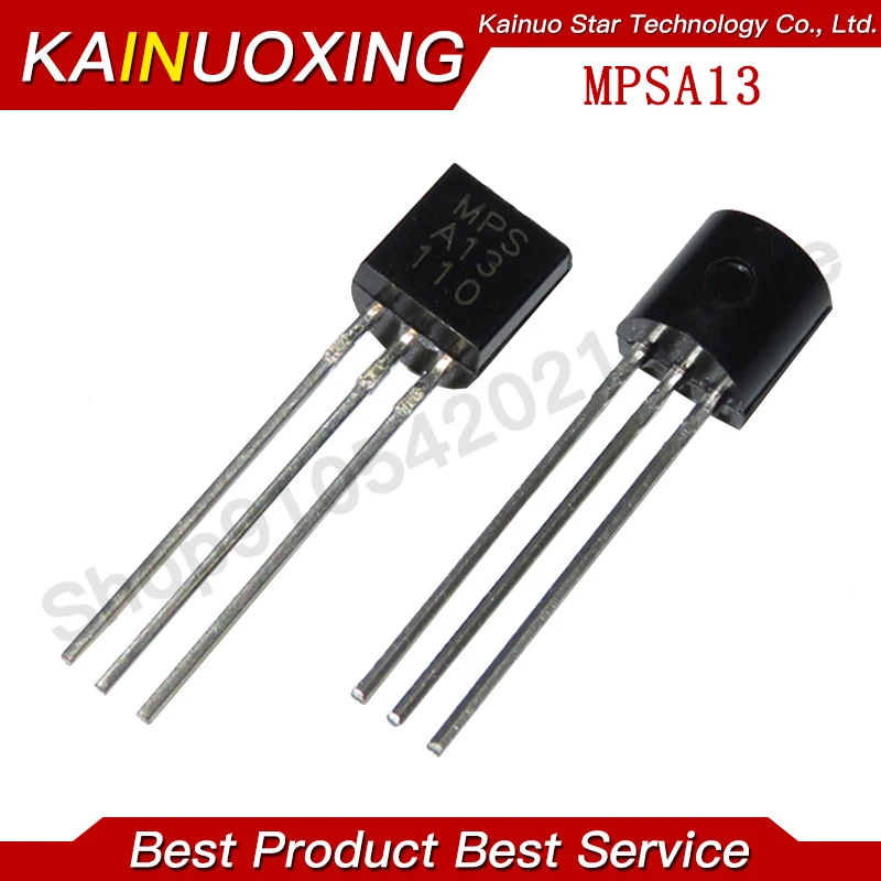 100PCS MPSA13 TO92 A13 TO-92 new Triode Wholesale Electronic | Электронные компоненты и принадлежности