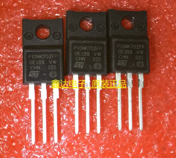10 шт./лот P10NK70ZFP STP10NK70ZFP TO-220F