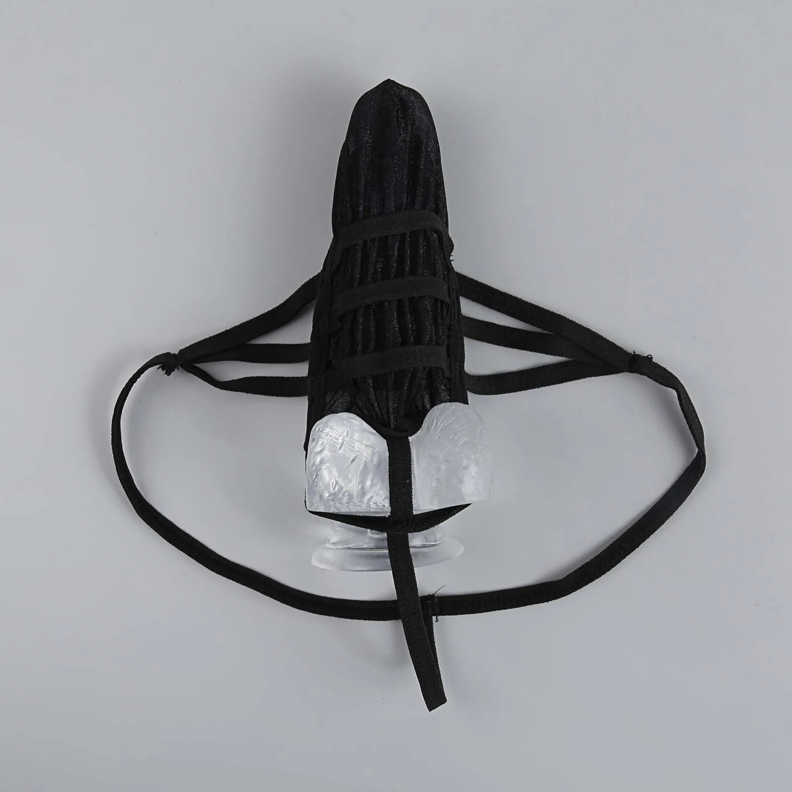 Male Underwear CLEVER-MENMODE Men Sexy Lace Up Penis Pouch G String Underwear Men's Thong Open Front Panties Fetish Jockstrap Erotic Lingerie