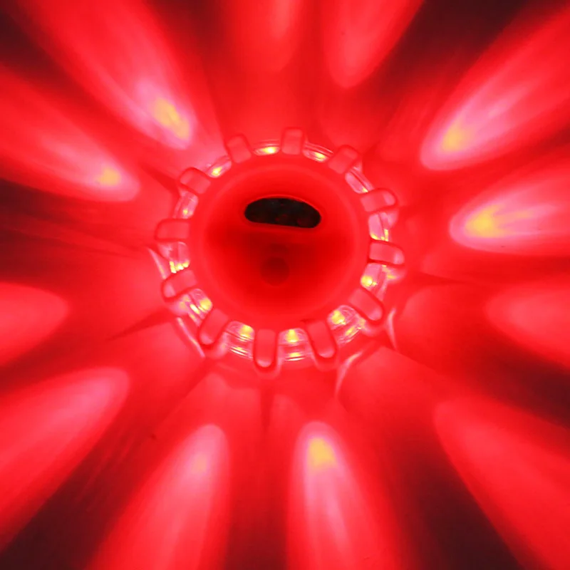 Для ремонта автомобиля 15LED круглый Рабочий фонарь Strobe Flash Предупреждение Светильник лампы-маяки