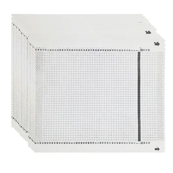 30 pezzi 40 pin macchina per maglieria carta vuota pezzi di ricambio preperforati accessorio per cucire per PASSAP S 80