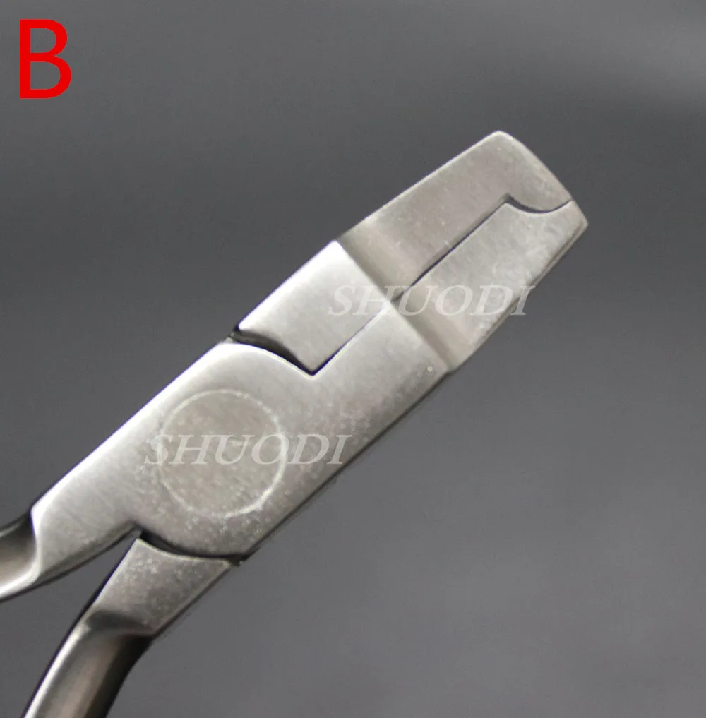 B Crown Crimping Стоматологическая лаборатория коронка для обжима контуринга Johson плоскогубцы стоматологический инструмент - Цвет: B Crown Crimping