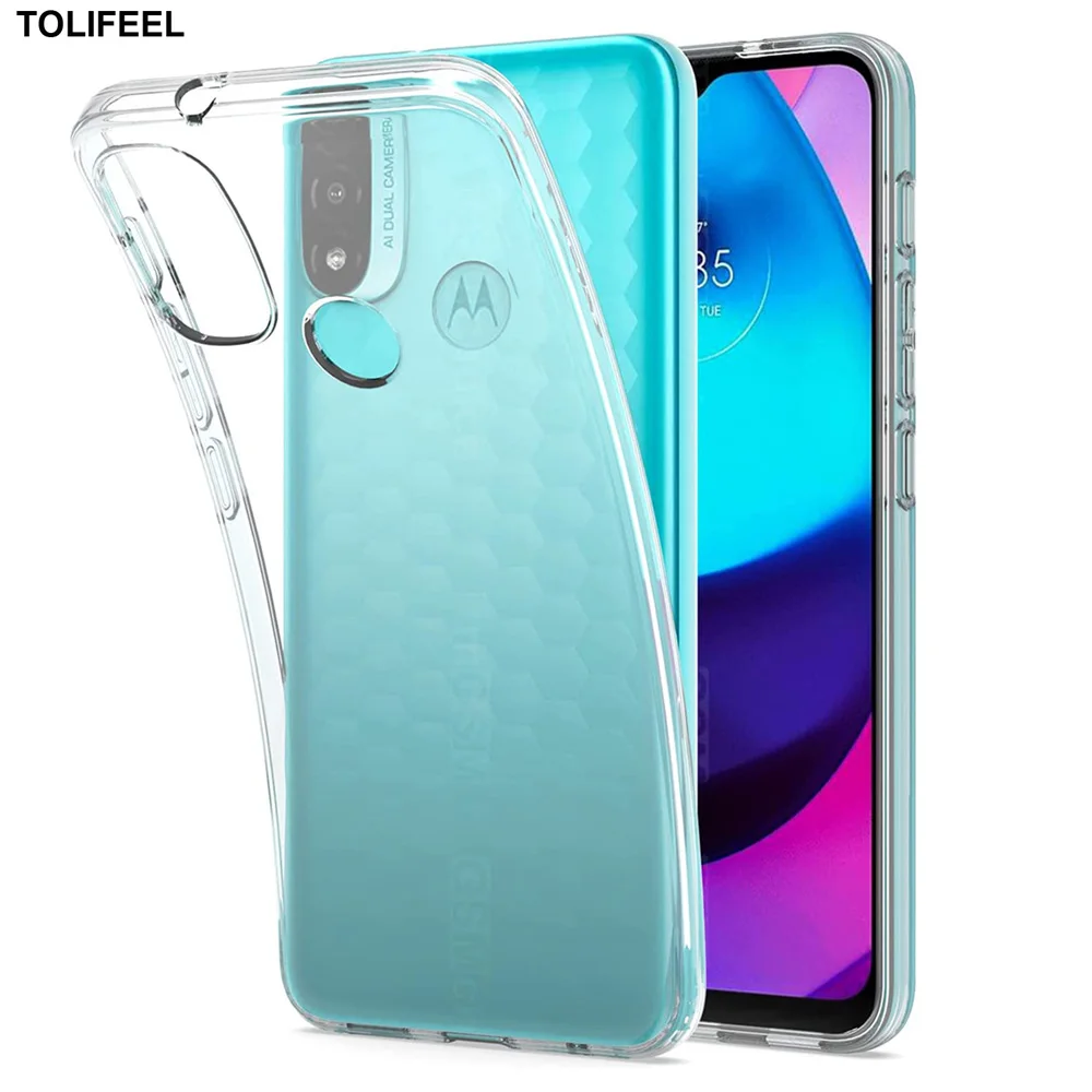 flip cover Soft Silicone Case For Motorola Moto E20 E40 Clear TPU Bumper Case For Moto E20 E20S E30 E40 Transparent Phone Back Cover waterproof cell phone case