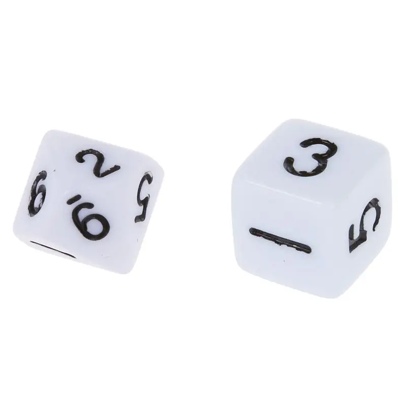 Набор 7 шт игральных костей D4~ D20 для игр RPG Подземелья и Драконы D& D белый