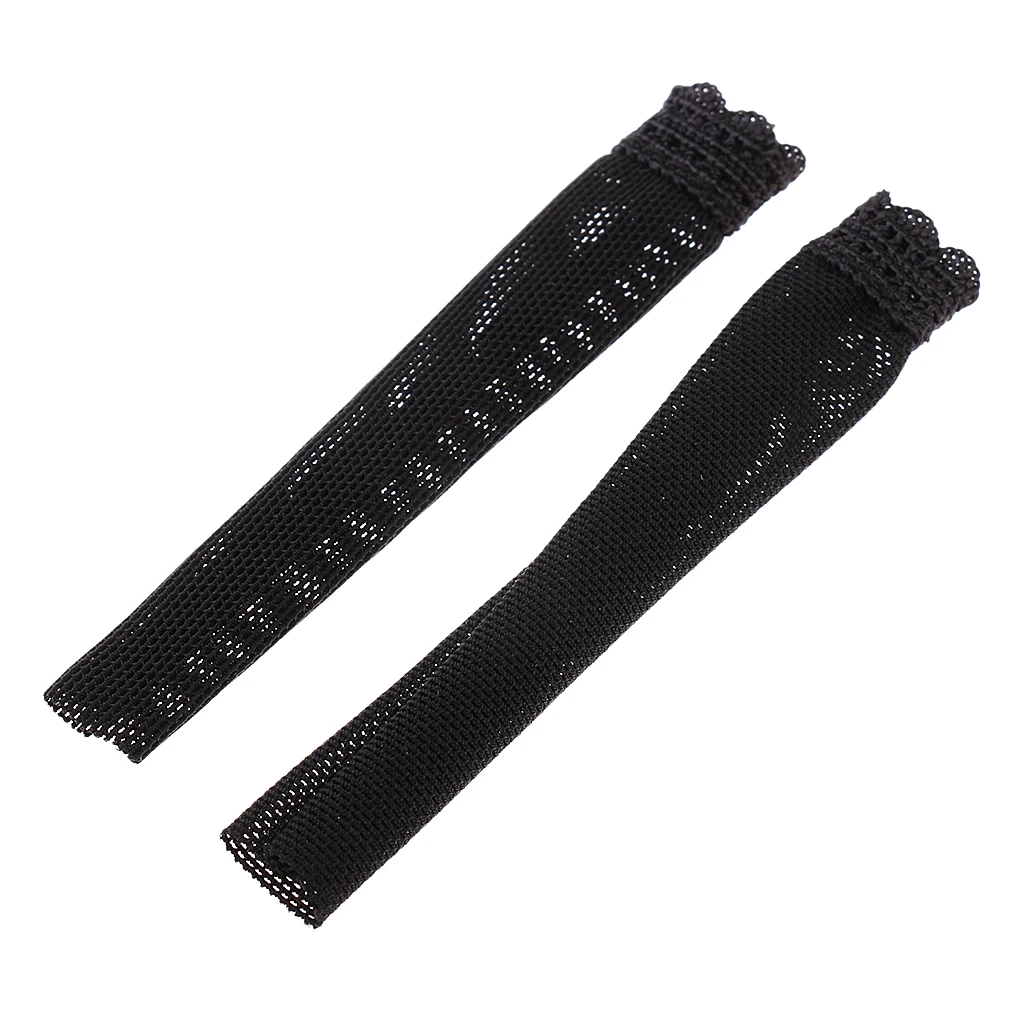 1/6 Scale Fishnet Sleeves with Lace Ruffle for 12 inch   HT,  PH, JIAOU, CY Girls Female Body