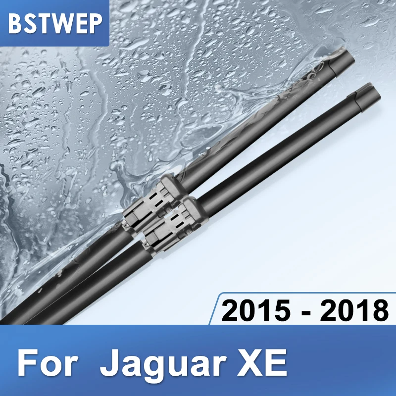BSTWEP щетки стеклоочистителя для Jaguar XE Fit кнопочные ручки 2015 2016 2017 2018 | Автомобили и