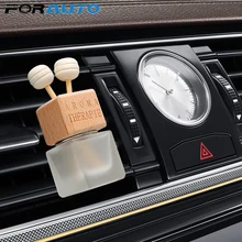 FORAUTO освежитель воздуха орнамент подвеска в виде бутылочки парфюма эфирные масла Авто Автомобильный флакон духов подвесная стеклянная бутылка автостайлинг