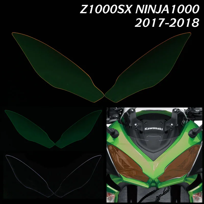 Для KAWASAKI Z1000SX NINJA1000 NINJA 1000 2017 2018 защита передней фары мотоцикла для экран Защита