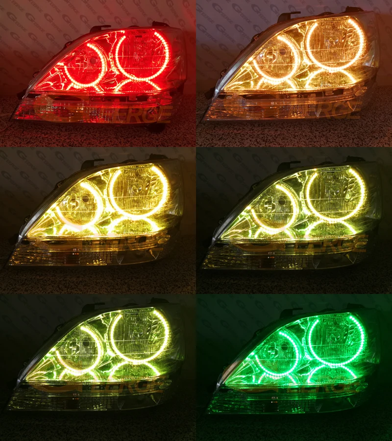 Для Toyota Harrier 1997 1998 1999 2000 2001 2002 2003 RF remote Bluetooth APP многоцветный ультра яркий RGB