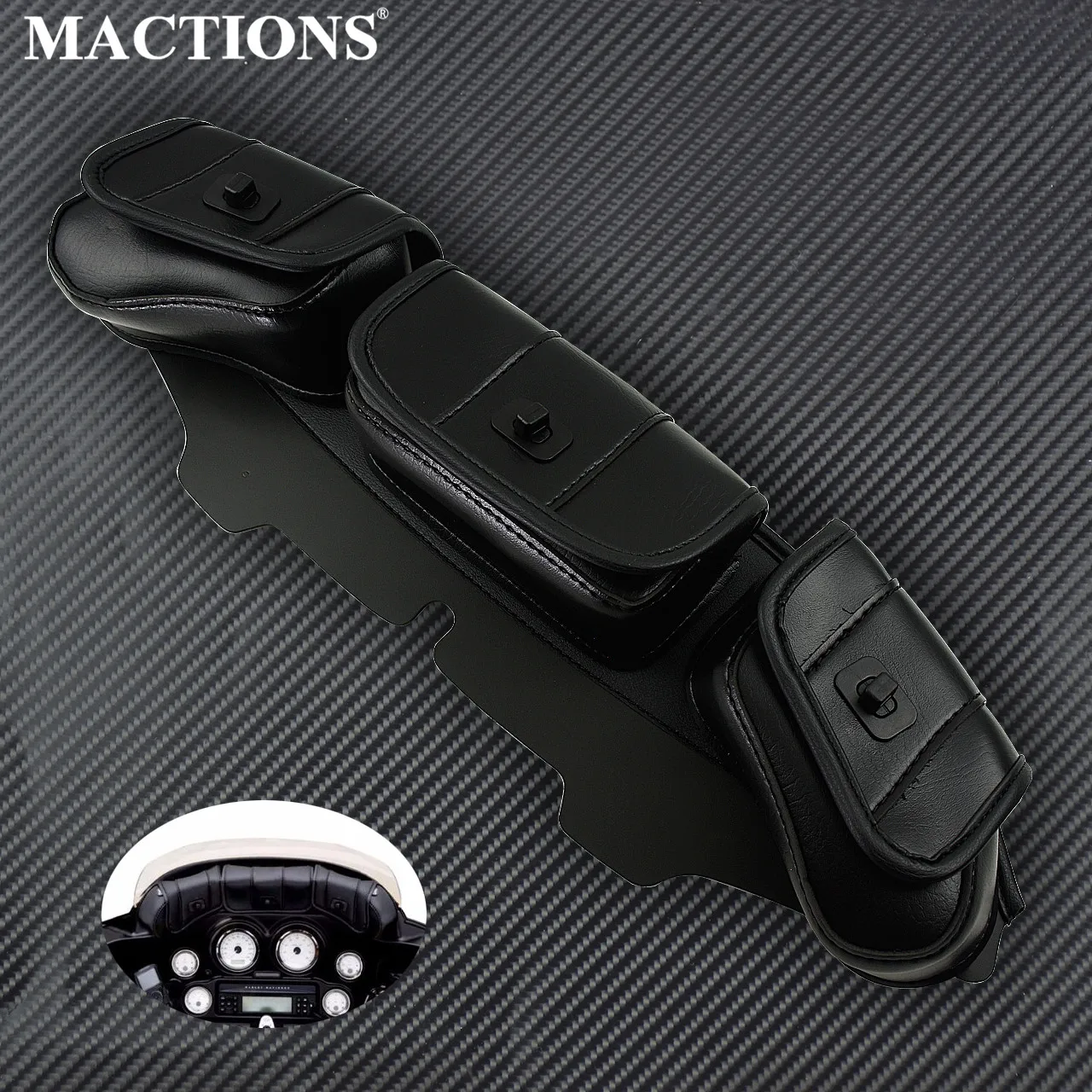 electra glide windshield bag