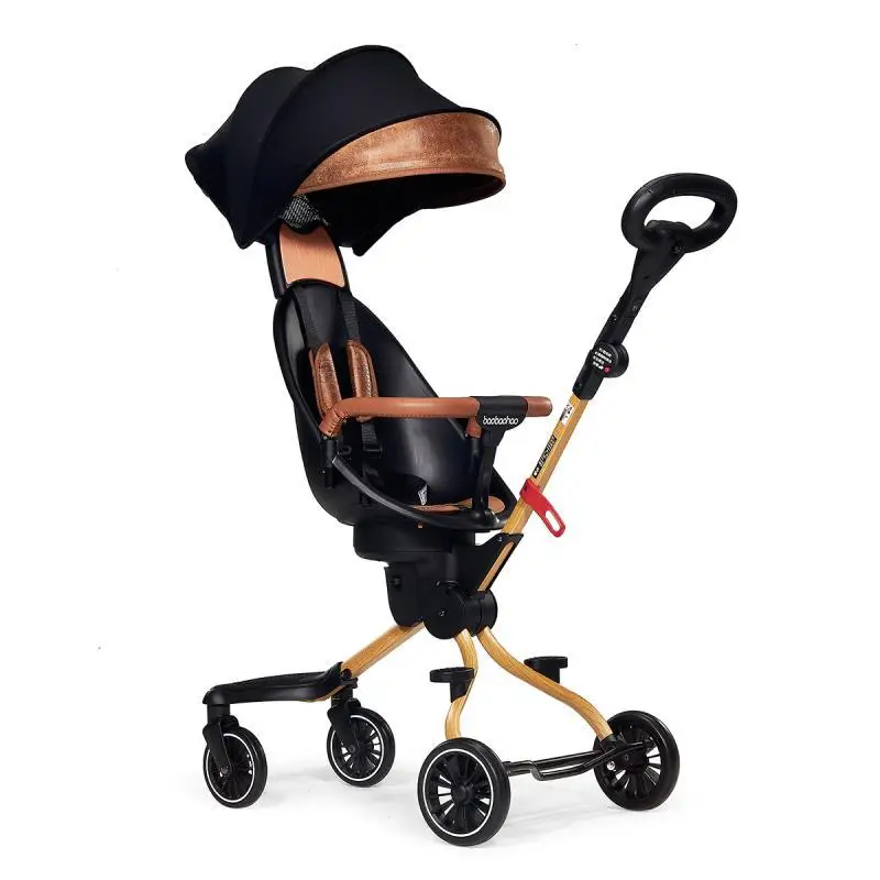 Baby stroller four-wheel lightweight baby stroller folding two-way baby car carrinho de bebe pousette passeggino 5.35kg hot sale
