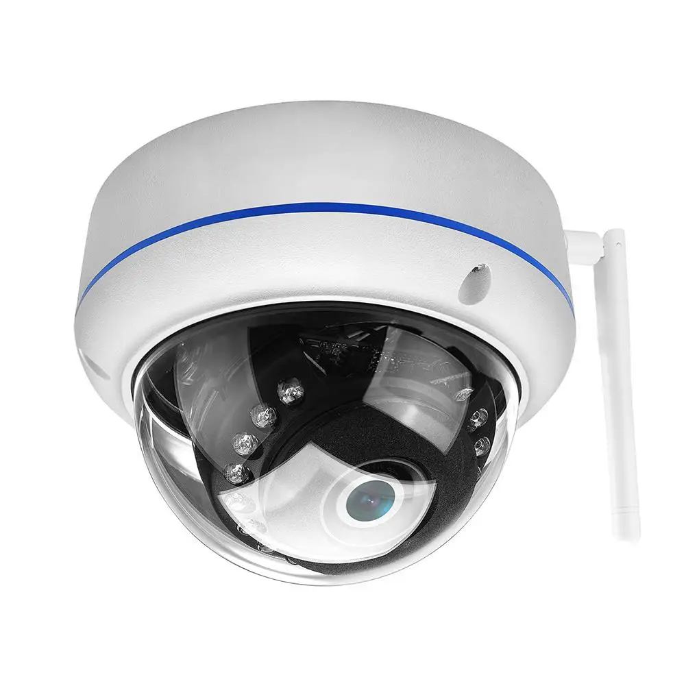 Kuulee Антивандальная ip камера Wi Fi с слотом для sd карты ONVIF P2P Обнаружение движения