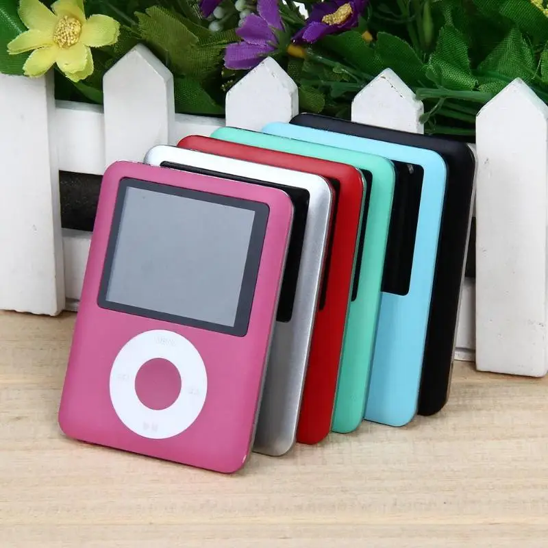Тонкий 8 Гб 1 &quotlcd MP4 медиа mp3 плеер видео игра фильм fm радио голос|MP4-плееры| |