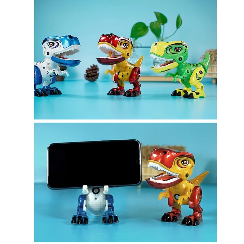 

Alloy Electric Dinosaur Action Toy Children Figures Body Dinosaur Model Tyrannosaurus Kids Toy with Sound Light