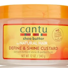 Cantu масло ши для натуральных волос определить и блеск заварный крем/340 г