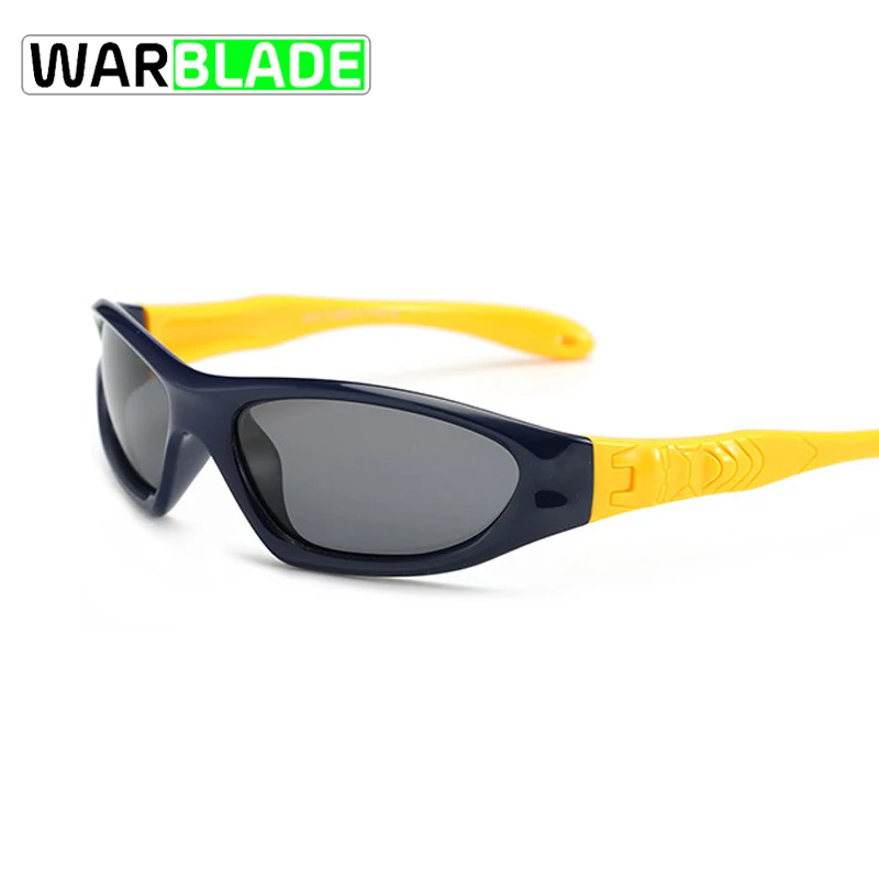 WarBLade, Детские поляризованные солнцезащитные очки TAC, детские защитные очки с покрытием для мальчиков и девочек, уличные солнцезащитные очки UV400