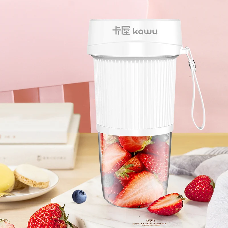 

portable blender Glass mixer Hand White electric juicer fruit Cup Mini mixer Lemon Orange blender mini food processor 280ML
