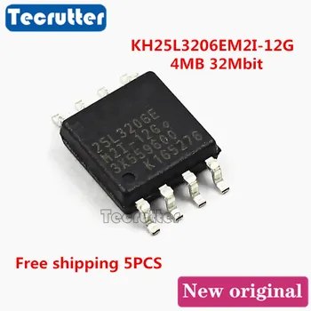 

5PCS KH25L3206EM2I-12G SOIC8 4MB 32Mbit 25L3206 SPI NOR FLASH