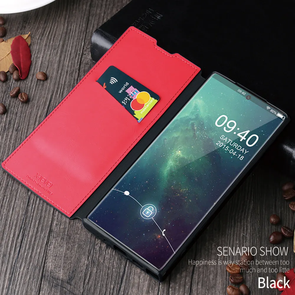 LAPOPNUT Флип кожаный чехол для HUAWEI P20 Lite P10 Plus Mate 20 Pro 10 Silm Тонкий Магнитный с