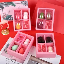 3 шт., набор спонжей для макияжа Konjac, высококачественный спонж для смузи, супер мягкий спонж для красоты, для перемешивания, основные инструменты для макияжа