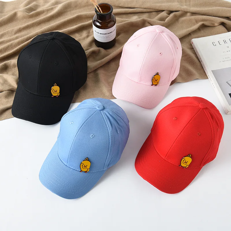 

Winter Douyin Hot Selling Small Yellow Duck Parent And Child Baseball Cap New Style Versatile Korean-style Casual Cotton Cricket