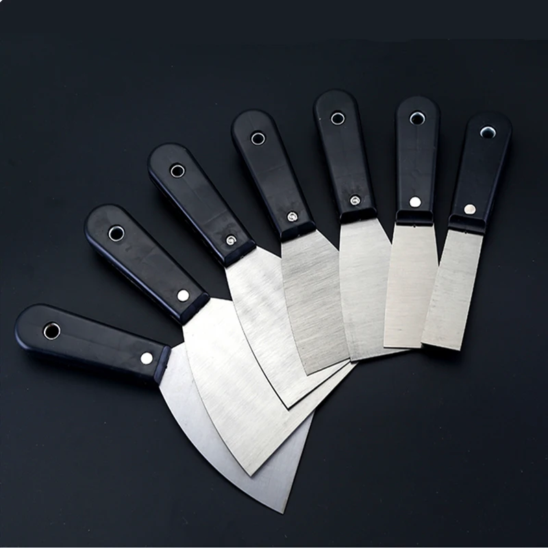 

Hand Construction Tools Stainless steel 1" 2" 3" 4" Putty Knife Scraper Blade Shovel Wall Plastering Knife Tools