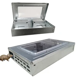 Window Continuous Mousetrap Reusable Trap Catcher High Effect Rat Mice Rodent Case