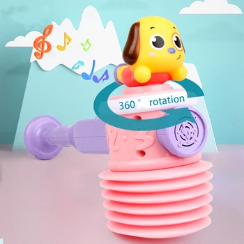 

Cartoon With Light Baby Musical Toys Early Educational Funny Adjustable Volume Striking Portable Rattles Random Color Infant