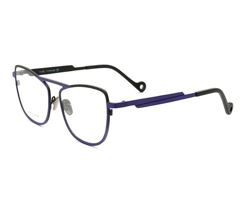 Высокое качество унисекс Ретро чистый титан полный обод прогрессивные мульти-фокусные линзы очки антибликовые очки для чтения
