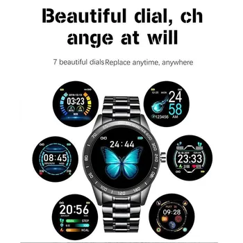 

2020 New Heart Rate Monitor Blood Pressure Function Fitness Exercise Tracker Remote Camera