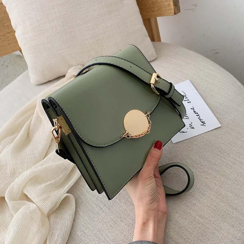 

INS Online Celebrity Double-Sided Bag Women's 2019 Summer New Style Fashion Korean-style Versatile CHIC Chain Crossbody Bag