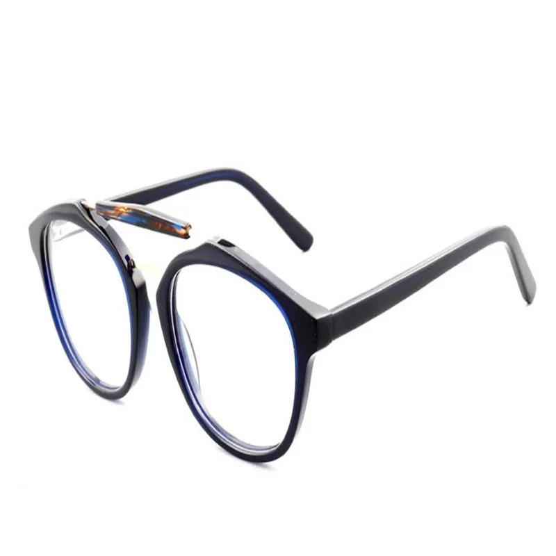 Progressive Multi-focal Lens Eyewear Unisex Retro Fashion Acetate Full Rim Frame See Near Far Anti-reflective Reading Eyeglasses