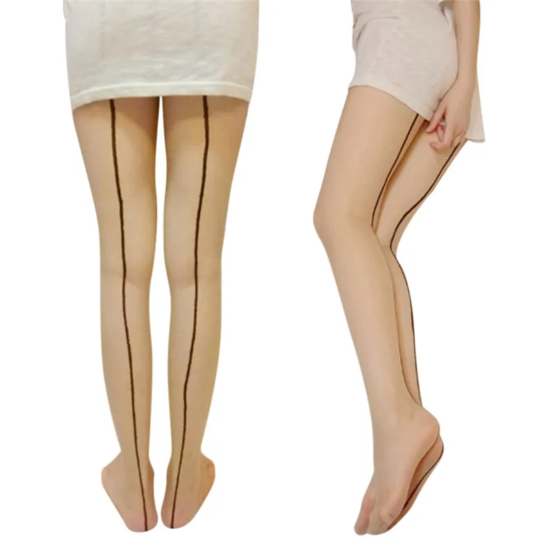 Горячие лоскутные сексуальные чулки для женщин нижнее белье Ретро стиль Задняя