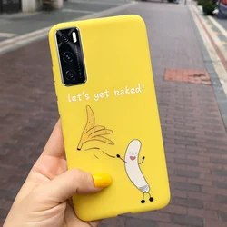 Shockproof Bumper Slim Phone Cover - Soft Coque Shell for Vivo V2023 (Banana - c01)