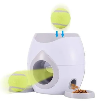 

Launcher Ball Interactive Toys Automatic Pet Feeder Tennis Awards Machine Dog Training