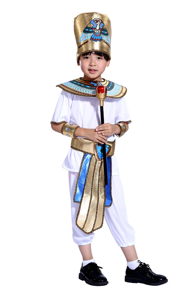 Fantasia de egito para purim, roupa de festa para crianças, rei egípcio,  príncipe, purim, vestido fantasia| | - AliExpress