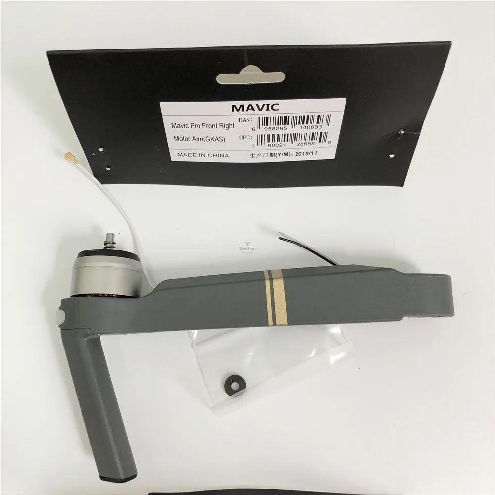 Передний задний левый правый Mavic Pro Мотор рычаг с кабелем запасные части DJI Mavic pro рычаг с мотором ремонт аксессуары