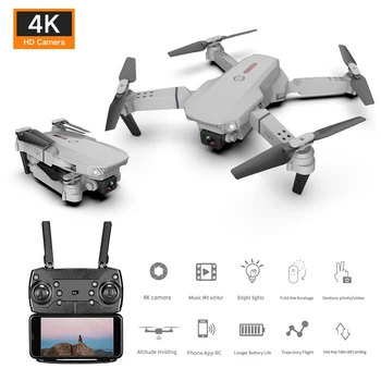 

2020 New folding drone aerial 4k high-definition dual-camera wide-angle camera head four-axis aircraft remote control aircraft