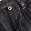 710-0001B Asian Size Read Description High Waist Raw Indigo Selvage Washed 14oz Denim Jeans Sanforised Pants 2