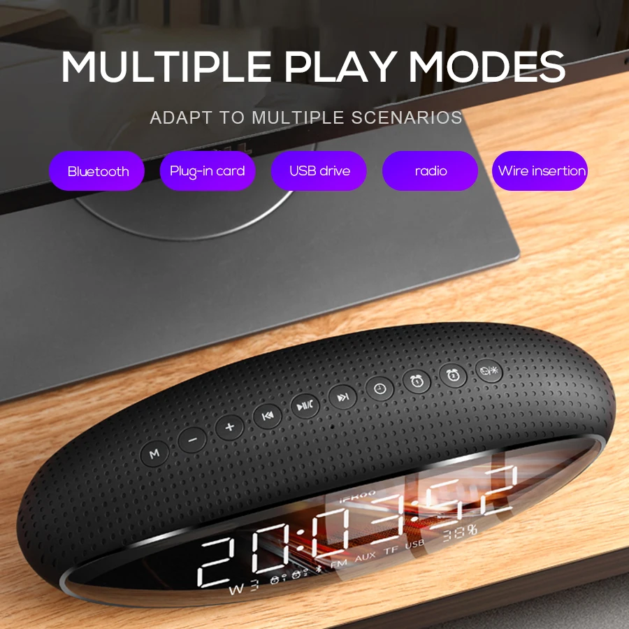 Компьютер iFKOO Q3 10 Вт мини динамик беспроводной Bluetooth портативный бас USB FM TF телефон