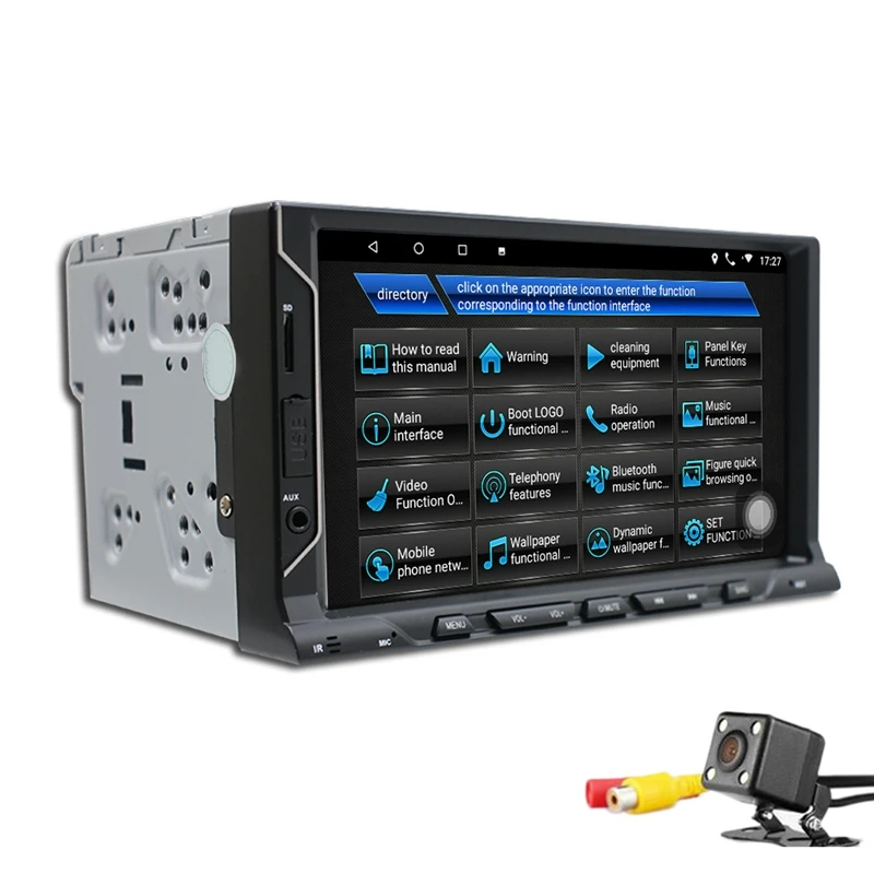 Top 7 Inch 2 Din Android 8.1 Car Radio Eight Core 4G+64G Car MP5 Player GPS Navigation Bluetooth Radio 3 Top 7 Inch 2 Din Android 8.1 Car Radio Eight Core 4G+64G Car MP5 Player GPS Navigation Bluetooth Radio 3