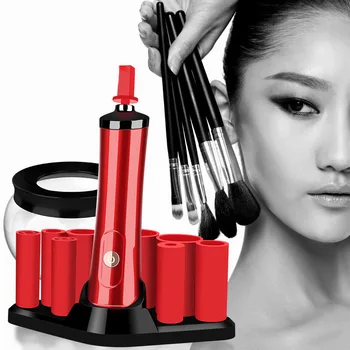 

Professional Electric Scrubbers Makeup Brush Cleaning Brush Tool Automatic Cleaner Beauty eyelash awakening device Wool Fiber 30