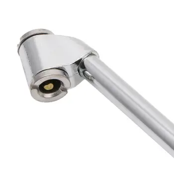 

Chuck Air Pump Nozzle Valve Tool Auto High Pressure Inflatable Dual-Head 7.3mm
