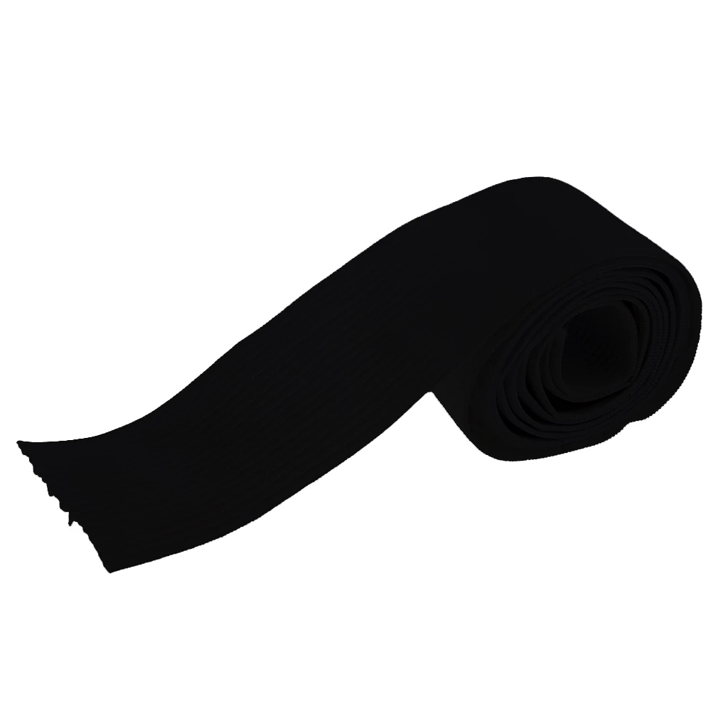 1 Meter 30mm Elastic Spandex Satin Band DIY Hair Ties Accessories Sewing Crafts, White/Black 2 Colors Available
