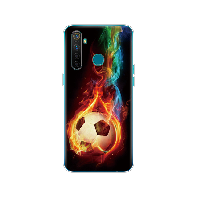 Realme 5 Case RMX1927 Silicon Soft Phone Cover For OPPO Realme 5 Pro RMX1971 Realme5 5Pro TPU Back Coque Capa Funda