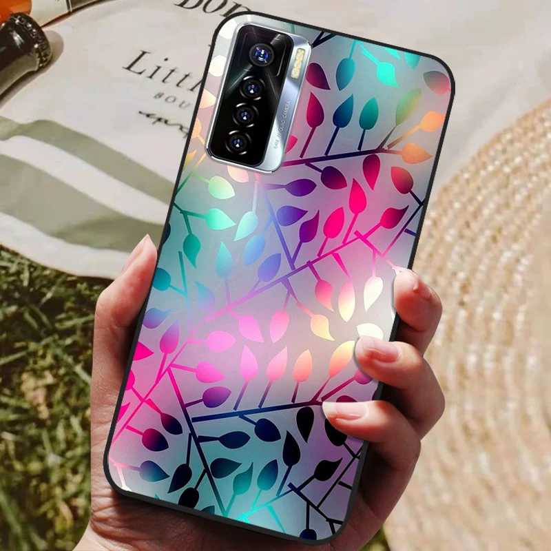 Silicone Back Cover Phone Case with Soft Bumper Coque