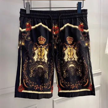 

2020 Summer Men's casual comfort Beach Shorts Brand new high quality retro print Shorts B946