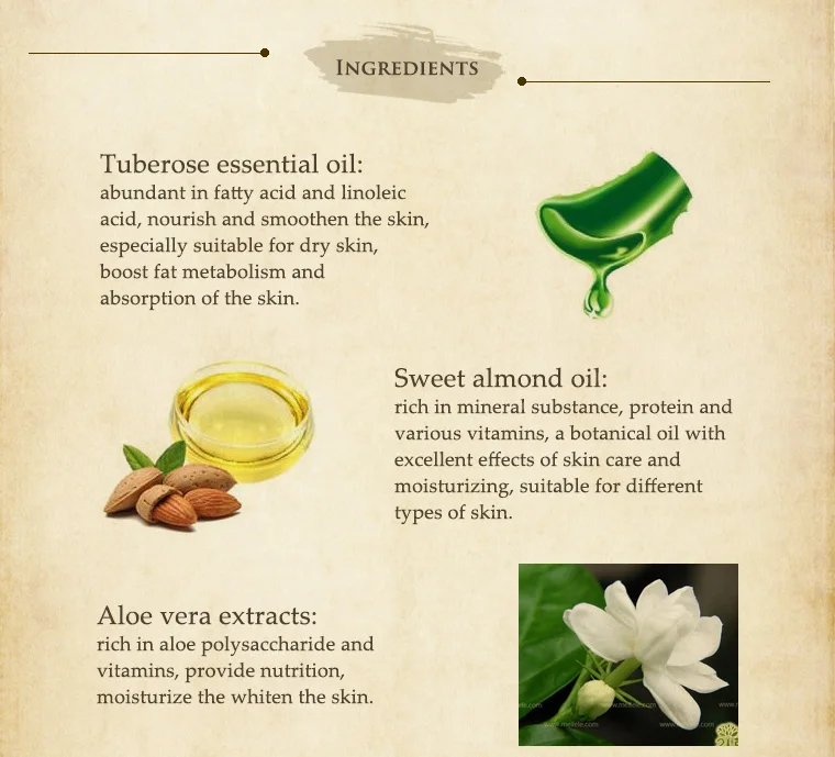 SHANG HAI Tuberose увлажняющий белоснежный крем Классический Крем для лица